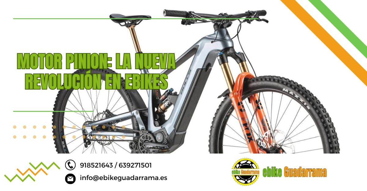 motor pinion ebike madrid